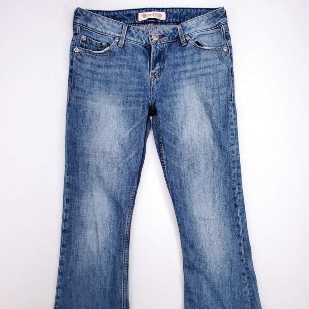 BTC BootHeel Trading Co. Georgia Bootcut Jeans Size 31/34 Heavy Denim